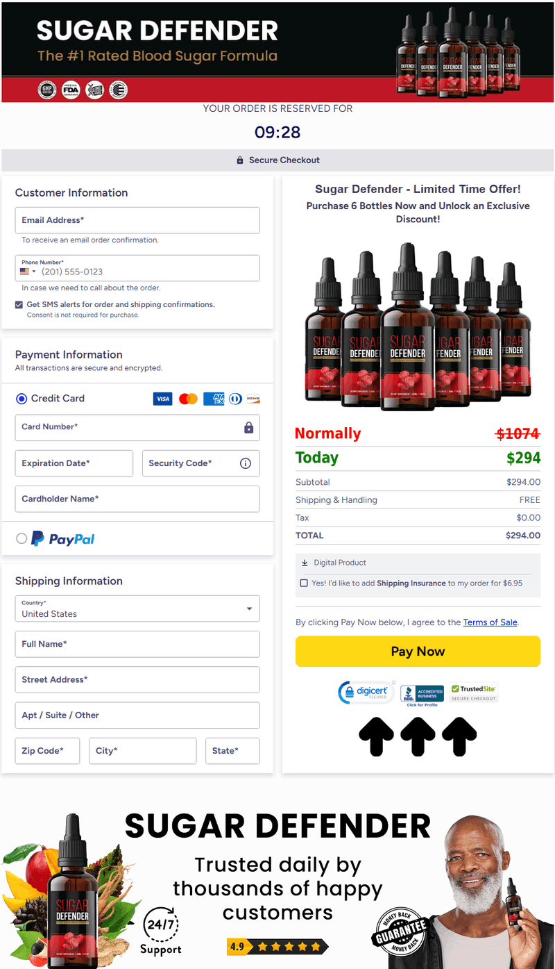 sugar-defender-checkout-page